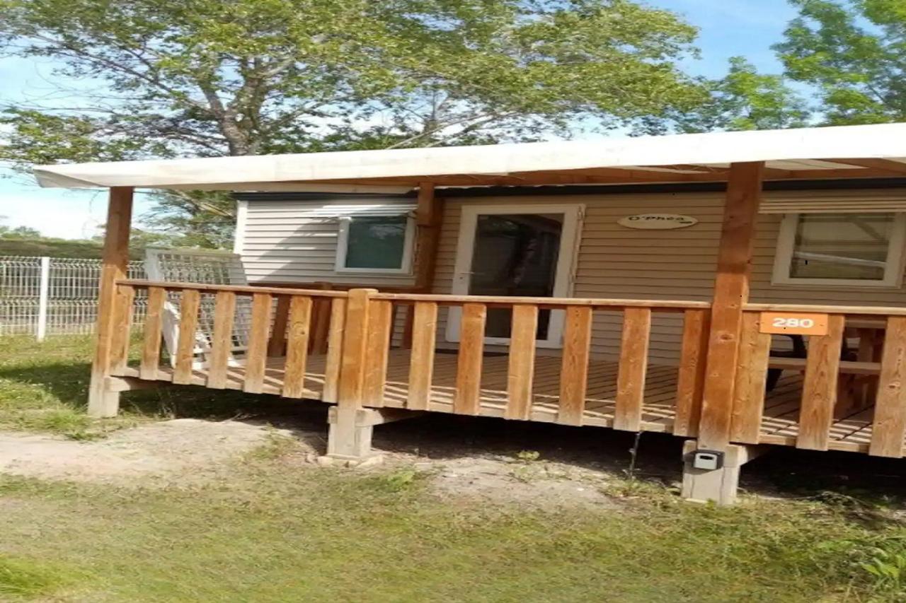 La Roque D'Antheron - Mobile-Home - 6 Pers - 3 Ch - Piscine Kültér fotó